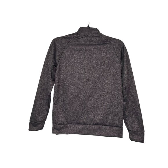 Puma Boys Long Sleeve Gray Quarter-Zip Pullover Shirt Size Large (14-16) - Picture 2 of 9